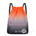 Kordeltrackpack -Sack -Pack wasserresistentes Fitnessstudio